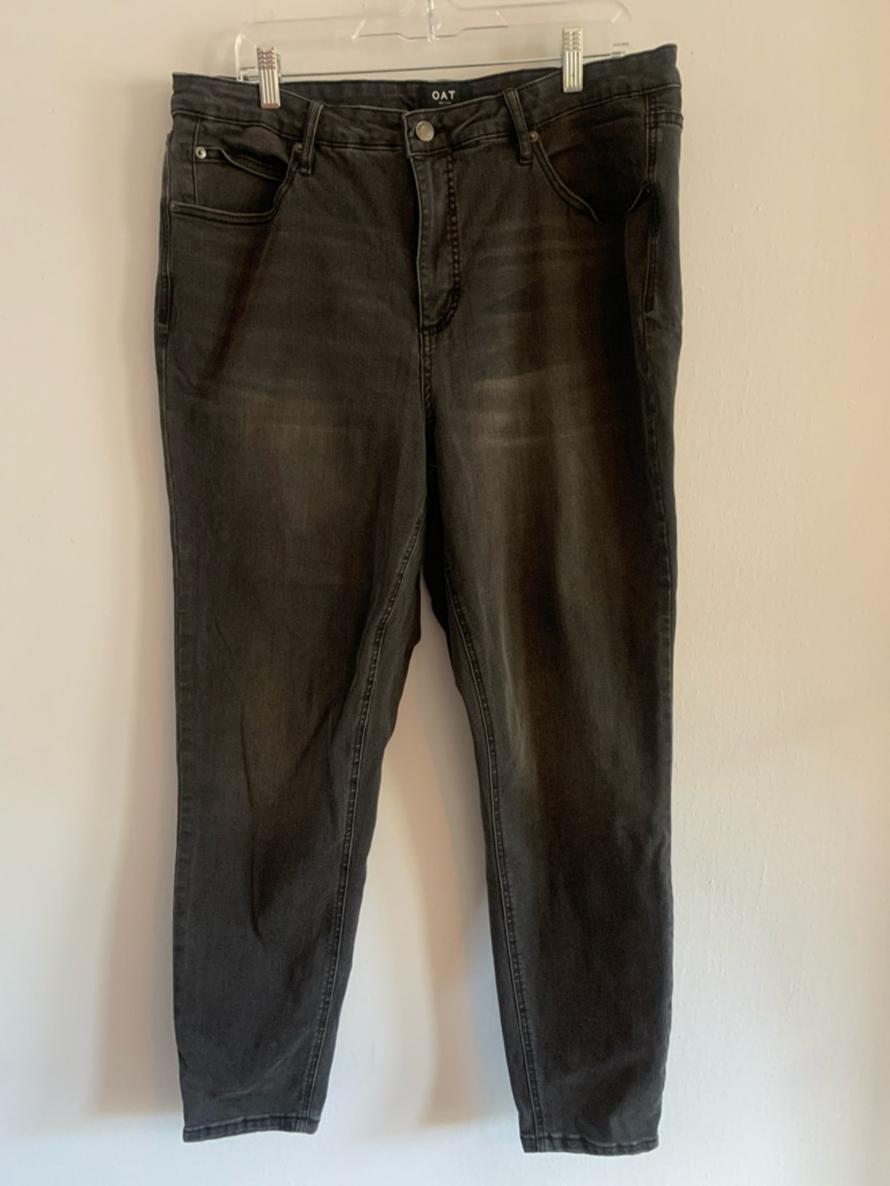 OAT NEW YORK Ankle Jeans in Taupe